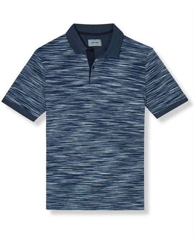 Pierre Cardin Poloshirt uni (1-tlg) - Blau