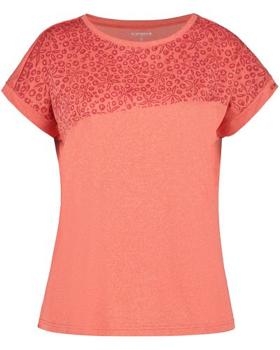 Icepeak T- Brownfield Shirt orange - Pink