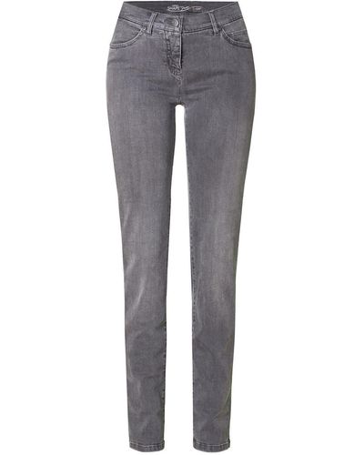Toni Regular-fit-Jeans Perfect Shape Straight - Grau