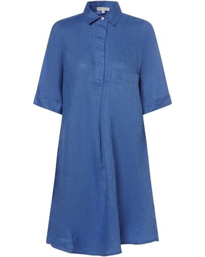 Marie Lund A-Linien-Kleid - Blau
