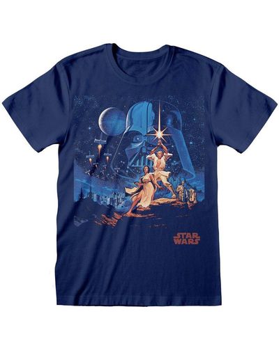 Star Wars T-Shirt - Blau