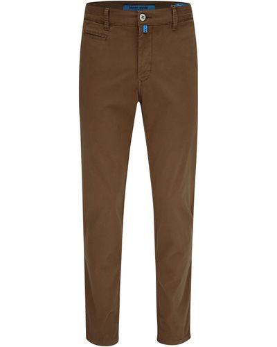 Pierre Cardin 5-Pocket-Jeans FUTUREFLEX LYON brown 33757 2000.70 - Braun