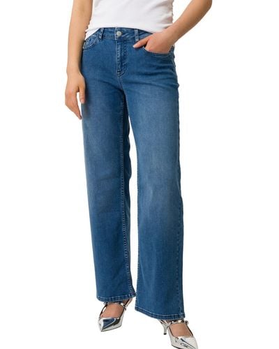 Zero Regular-fit-Jeans weit Style Witney 31 Inch - Blau