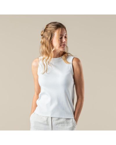 Living Crafts T-Shirt RITA GOTS zertifiziert - Weiß