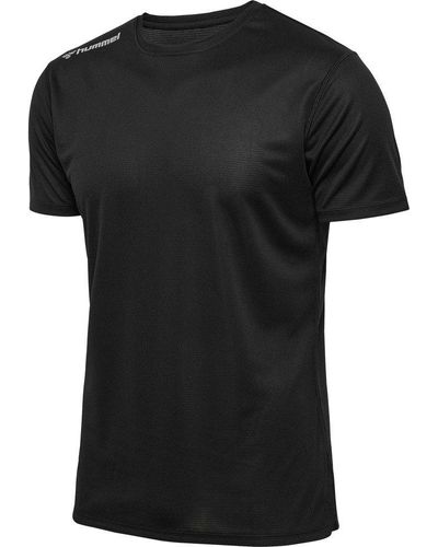 Hummel T-Shirt Hmlrun Jersey /S - Schwarz