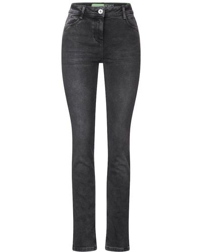 Cecil Bequeme / Da.Jeans / Style Toronto Black Cozy - Grau
