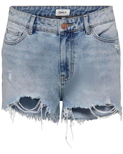 ONLY Jeansshorts Pacy (1-tlg) - Blau