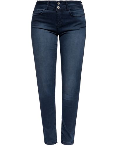 ATT Jeans ATT Slim-fit-Jeans Chloe in soft used Optik - Blau