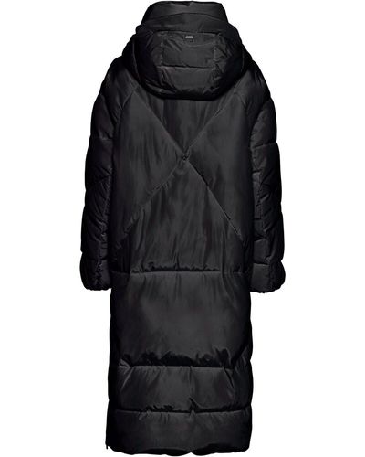 White Label Wintermantel Puffermantel - Schwarz