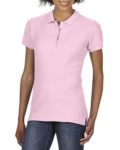 Gildan PREMIUM COTTON® Poloshirt T- Baumwolle Polo Shirt - Pink