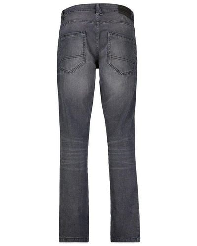 Lerros 5-Pocket-Jeans schwarz (1-tlg) - Blau