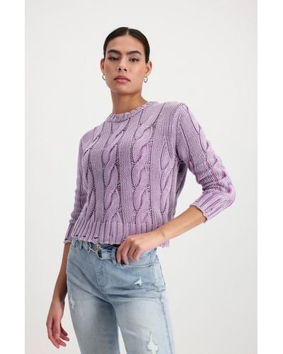 Monari Sweatshirt Pullover, lavender rose - Lila