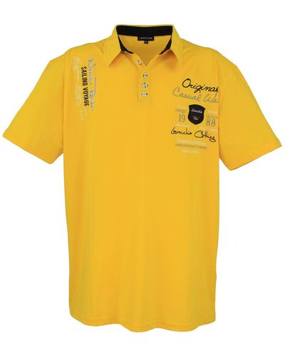 Lavecchia Poloshirt Übergrößen LV-610 Polo Shirt - Gelb