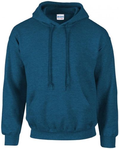 Gildan Heavy Blend Hooded Sweatshirt / Kapuzenpullover - Blau