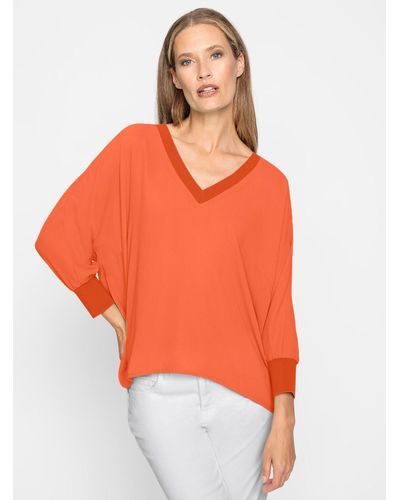 heine Klassische Bluse - Orange