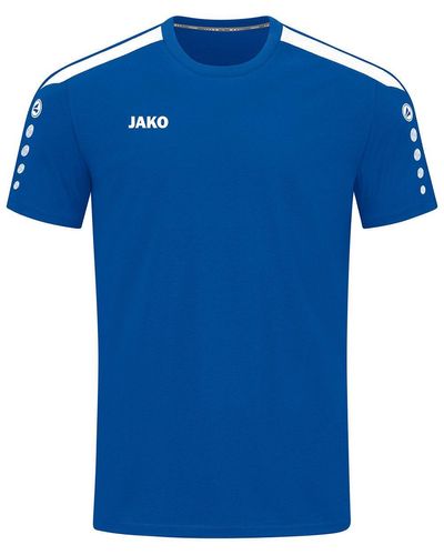 JAKÒ Kurzarmshirt T-Shirt Power royal - Blau