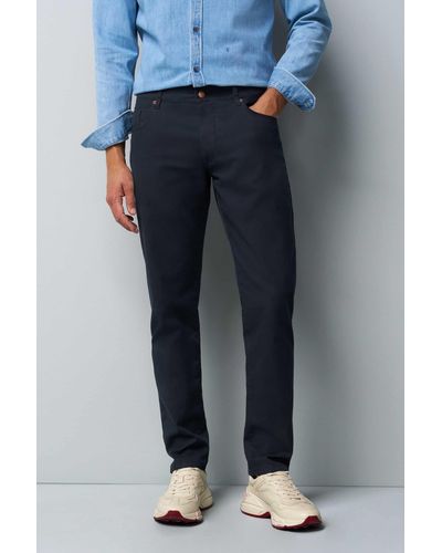 Meyer Slim-fit-Jeans M5 aus Bio-Baumwolle - Blau