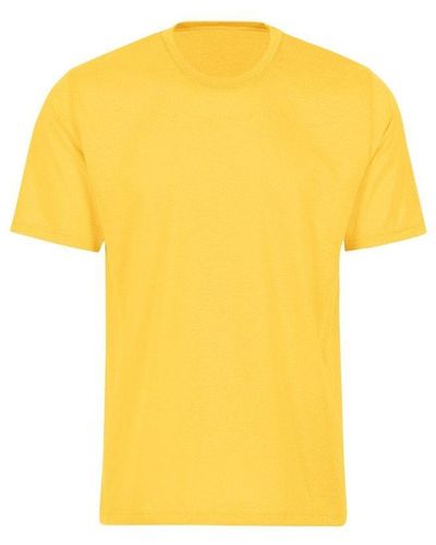 Trigema T-Shirt aus 100% Baumwolle (1-tlg) - Gelb