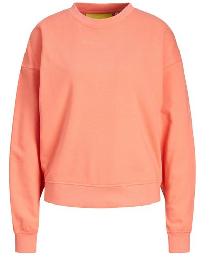 JJXX Sweatshirt Alfa (1-tlg) Plain/ohne Details - Orange