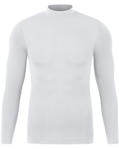 JAKÒ Sweater Skinbalance 2.0 Turtleneck - Weiß