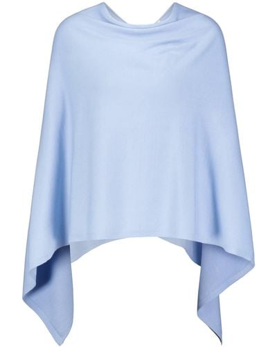 Kate Storm T-Shirt Poncho (1-tlg) - Blau