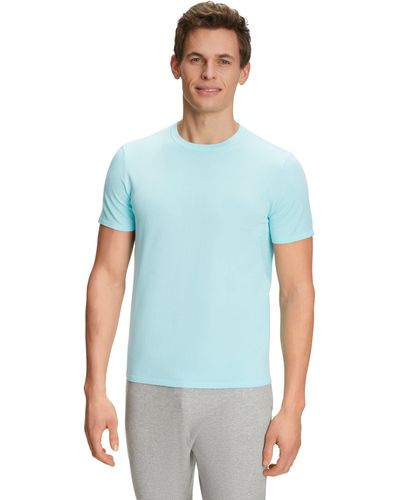 FALKE T-Shirt mit Lyocell - Blau