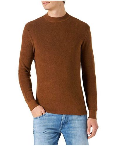 Tom Tailor Sweatshirt braun (1-tlg)