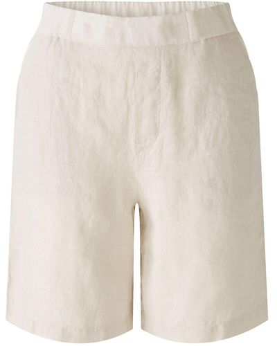 Ouí Shorts Bermuda 100% Leinen - Weiß
