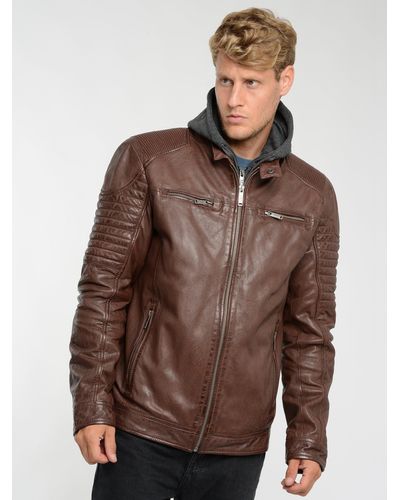 JCC Lederjacke 3102237 - Braun