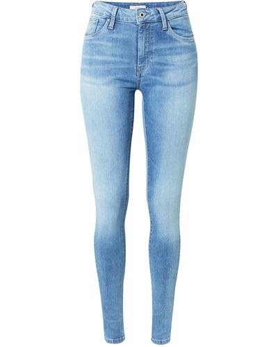 Pepe Jeans Pepe Skinny-fit-Jeans REGENT (1-tlg) Plain/ohne Details - Blau