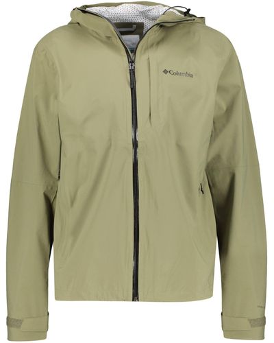 Columbia Outdoorjacke Outdoor Jacke "Ampli-Dry" mit Kapuze (1-St) - Grün
