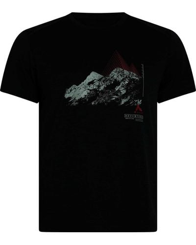 McKinley He.-T-Shirt Lele II M BLACK NIGHT - Schwarz