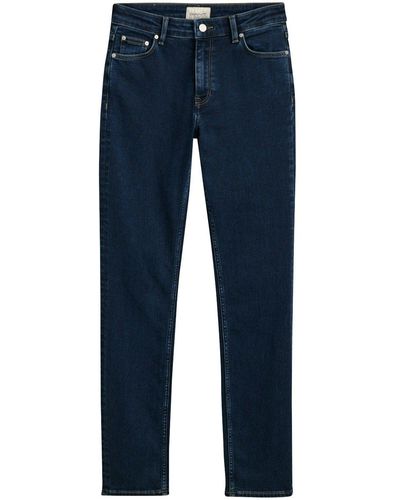 GANT 5-Pocket- Superstretch-Jeans - Blau