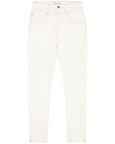 MUD Jeans MUD -fit-Jeans Skinny Sandy - Weiß
