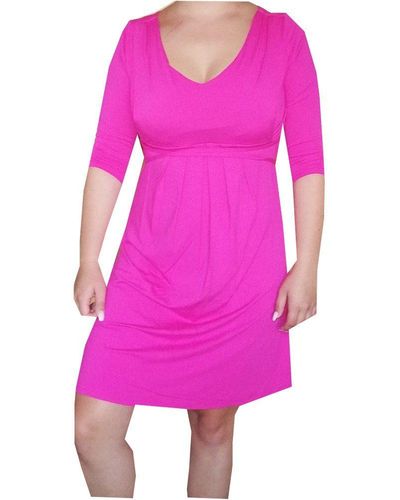Otto VALJA Stillkleid Umstandskleid Schwangerschaftskleid - Pink