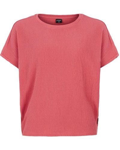 Protest Kurzarmshirt PRTLOUA t-shirt Smooth Pink