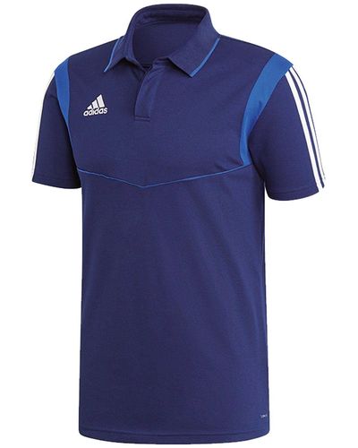 adidas Originals T-Shirt Tiro 19 Poloshirt default - Blau