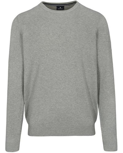 Basefield Sweatshirt Rundhals Pullover - Grau