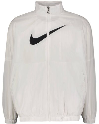 Nike Steppjacke Jacke Oversized (1-St) - Grau