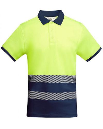 Roly Warnschutz-Shirt Atrio Shortsleeve Poloshirt - Grün