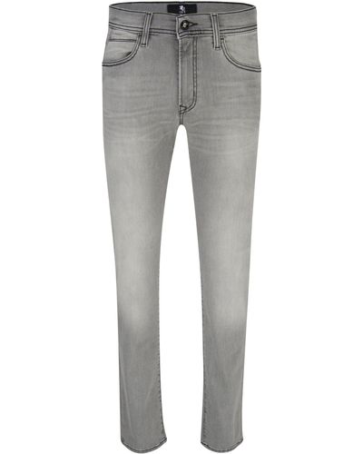 Otto Kern 5-Pocket-Jeans RAY light grey stonewash 67021 6835.9851 - Grau