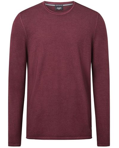 Joop! Rundhals Pullover JJ224K039 - Lila