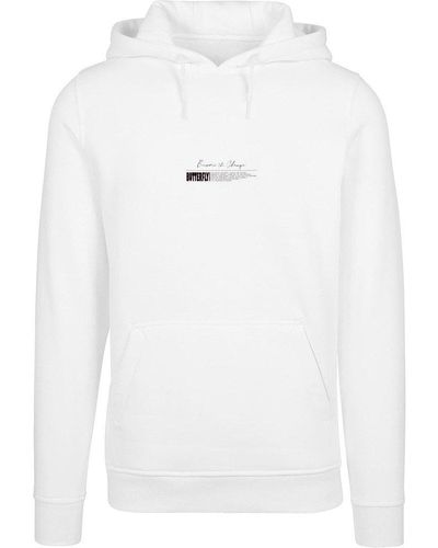 Mister Tee Kapuzenpullover Become the Change Butterfly 2.0 Hoody - Weiß