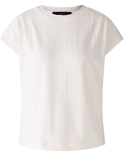 Ouí Kurzarmhemd T-Shirt - Weiß