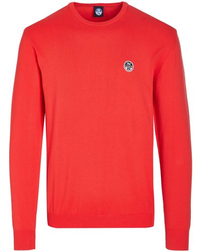 North Sails Strickpullover Pullover rot