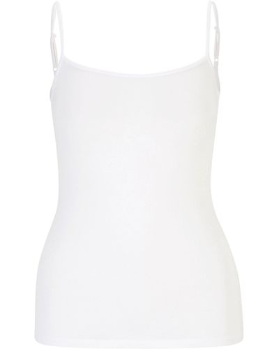 Esprit Shirttop (1-tlg) Plain/ohne Details - Weiß