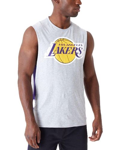 KTZ Muskelshirt NBA Los Angeles Lakers - Weiß