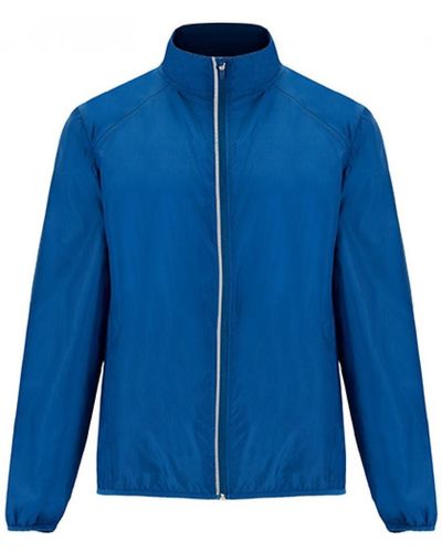 Roly Outdoorjacke Jacke Glasgow Windjacket - Blau