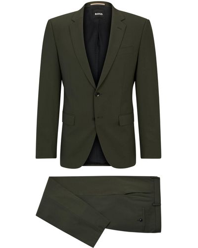 BOSS Anzug H-Huge ( , 1-tlg., keine Angabe) - Grün