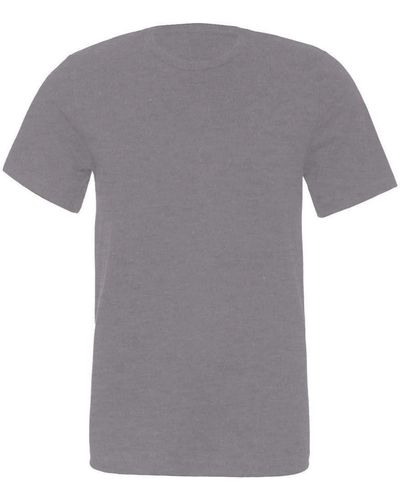 Bella Canvas Bella + Canvas Rundhalsshirt Jersey Short Sleeve T-Shirt - Grau